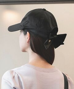 BIG RIBBON CAP リボンが外せる2WAYキャップ