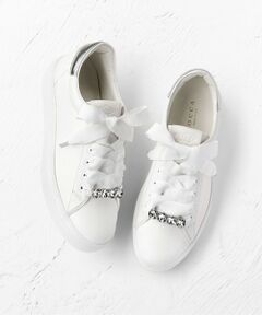 【新色シルバーカラー登場！】【軽量】BIJOUX SNEAKERS スニーカー