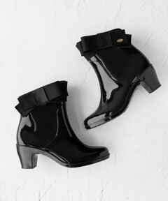 NUANCE RIBBON RAIN BOOTS レインブーツ