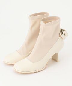 TOCCA / トッカ ブーツ（ショート丈） | BACK RIBBON SHORTBOOTS ショートブーツ
