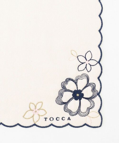 TOCCA / トッカ ハンカチ | 【TOWEL COLLECTION】SCALLOP FLOWER TOWELCHIEF タオルハンカチ | 詳細1