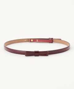 ENAMEL RIBBON BELT ベルト