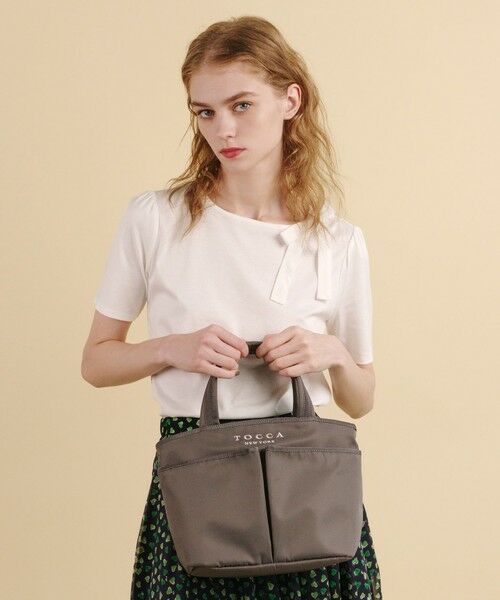 TOCCA / トッカ トートバッグ | 【WEB＆一部店舗限定】【撥水・サスティナブル素材】T-INCONTRO TOTE S トートバッグ S | 詳細4