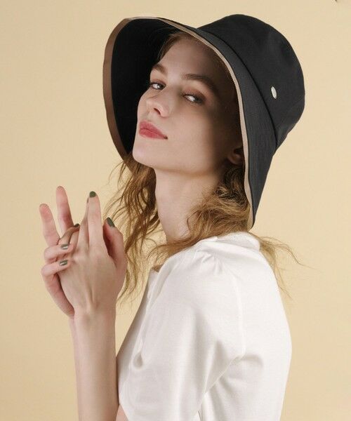 TOCCA / トッカ ハット | 【UV99.9%以上カット・撥水・吸水速乾・接触冷感・抗菌防臭・洗える・サイズ調整可】TRIM RIBBON BUCKET HAT バケットハット | 詳細1