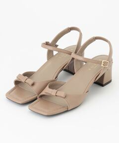 【大人百花掲載】TINY RIBBON SANDALS サンダル