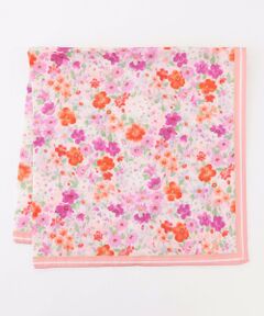 WATERCOLOR FLOWER HANDKERCHIEF ハンカチ