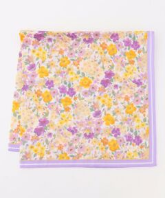 WATERCOLOR FLOWER HANDKERCHIEF ハンカチ