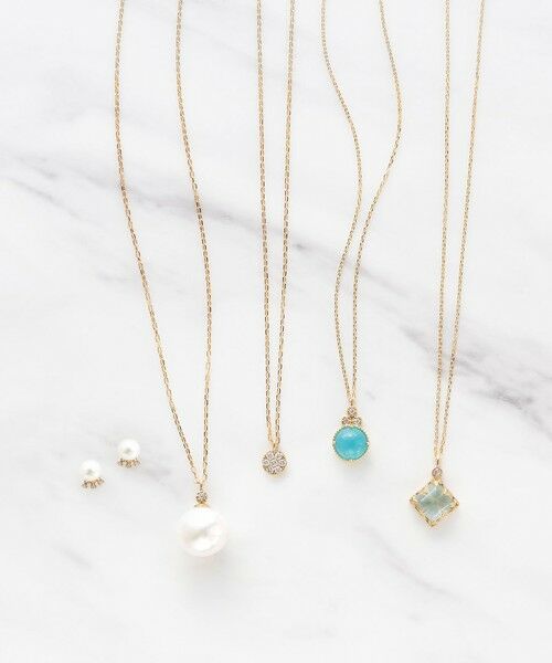 TOCCA / トッカ ネックレス・ペンダント・チョーカー | 【WEB限定＆数量限定】BLUE STAR K10 NECKLACE  K10 天然石ピラミッドカット ネックレス | 詳細4
