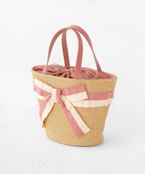 TOCCA / トッカ かごバック | BICOLOR RIBBON BASKET かごバッグ | 詳細13