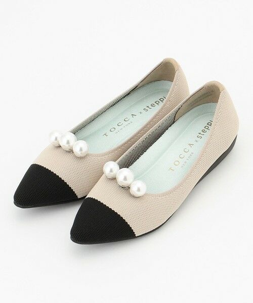 TOCCA / トッカ パンプス | 【軽量・撥水・お洗濯可・選べるシュークリップ】steppi×TOCCA BICOLOR POINTED PUMPS バイカラーポインテッドパンプス | 詳細11