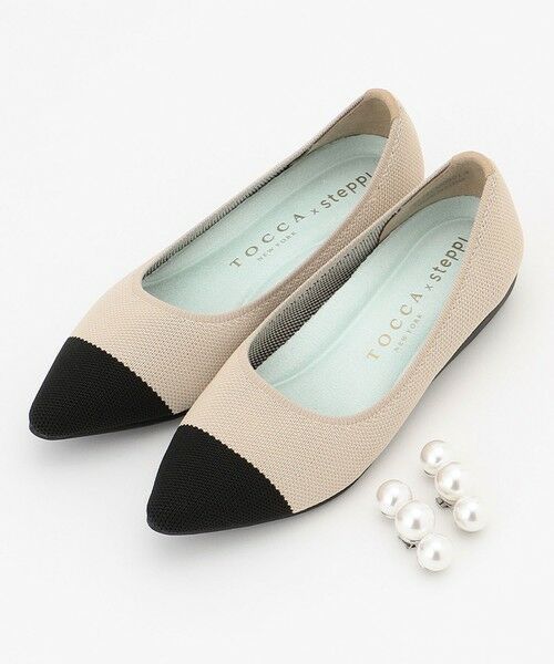 TOCCA / トッカ パンプス | 【軽量・撥水・お洗濯可・選べるシュークリップ】steppi×TOCCA BICOLOR POINTED PUMPS パンプス | 詳細17