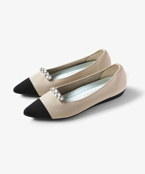 TOCCA / トッカ パンプス | 【軽量・撥水・お洗濯可・選べるシュークリップ】steppi×TOCCA BICOLOR POINTED PUMPS バイカラーポインテッドパンプス | 詳細26