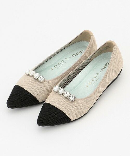 TOCCA / トッカ パンプス | 【軽量・撥水・お洗濯可・選べるシュークリップ】steppi×TOCCA BICOLOR POINTED PUMPS パンプス | 詳細30