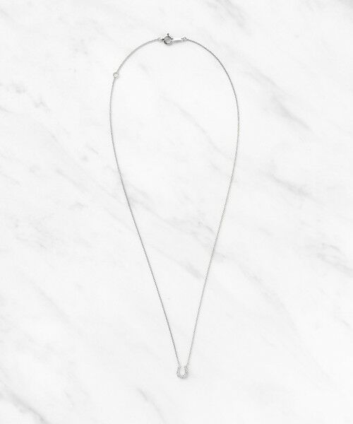 TOCCA / トッカ ネックレス・ペンダント・チョーカー | 【WEB限定】DIAMOND HORSESHOE PLATINUM NECKLACE プラチナ ダイヤモンド ネックレス | 詳細1