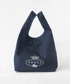 【取扱店舗限定】TOCCAトッカ POINT OF RIBBON ECOBAGエコバッグ トッカ TOCCA 【WEB＆一部店舗限定】【折り畳み収納可能】POINT