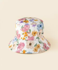 【大人百花掲載】【リバーシブル・UVカット率90%・速乾・接触冷感】BOTANICAL GARDEN PARTY BUCKETHAT バケットハット