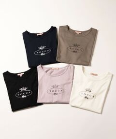 【洗える！】TOCCA LOGO TEE Tシャツ