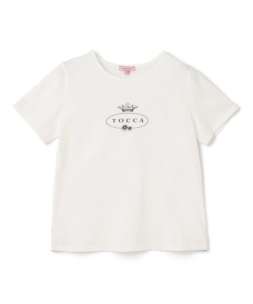 TOCCA / トッカ カットソー | 【洗える！】TOCCA LOGO TEE Tシャツ | 詳細4
