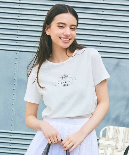 【洗える！】TOCCA LOGO TEE Tシャツ