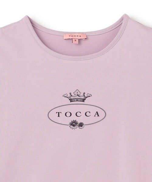TOCCA / トッカ カットソー | 【洗える！】TOCCA LOGO TEE Tシャツ | 詳細13