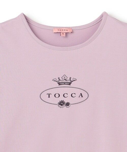 TOCCA / トッカ カットソー | 【洗える！】TOCCA LOGO TEE Tシャツ | 詳細15