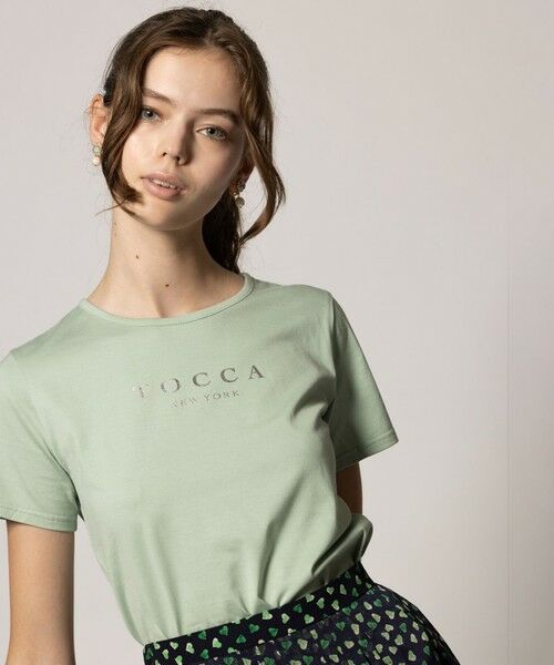 TOCCA / トッカ カットソー | 【洗える！】TOCCA NEW YORK LOGO TEE Tシャツ | 詳細12