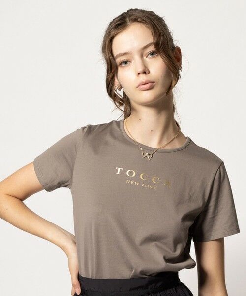 TOCCA / トッカ カットソー | 【洗える！】TOCCA NEW YORK LOGO TEE Tシャツ | 詳細27