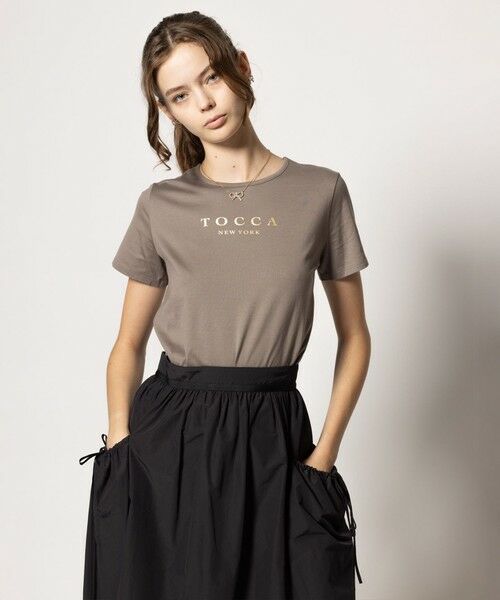 TOCCA / トッカ カットソー | 【洗える！】TOCCA NEW YORK LOGO TEE Tシャツ | 詳細28