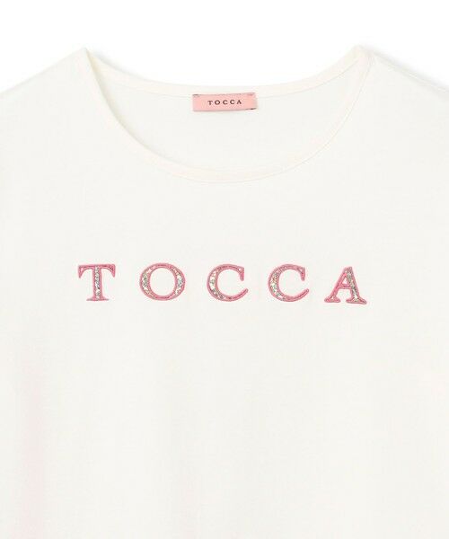 TOCCA / トッカ カットソー | 【洗える！】TOCCA PATCHWORK LOGO TEE Tシャツ | 詳細1