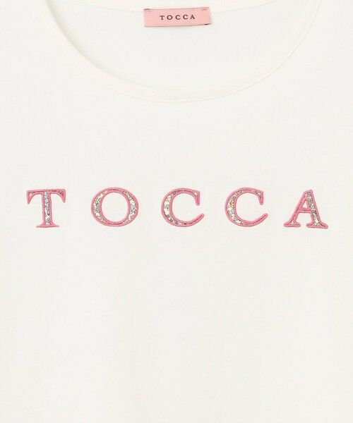 TOCCA / トッカ カットソー | 【洗える！】TOCCA PATCHWORK LOGO TEE Tシャツ | 詳細2
