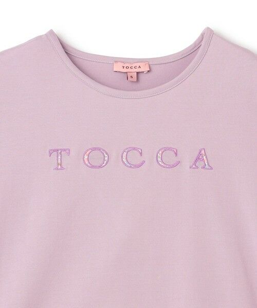 TOCCA / トッカ カットソー | 【洗える！】TOCCA PATCHWORK LOGO TEE Tシャツ | 詳細11
