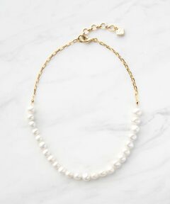 BAROQUE PEARL NECKLACE 淡水バロックパール ネックレス