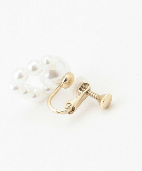 LACE PEARL EARRINGS イヤリング （ピアス・イヤリング）｜TOCCA