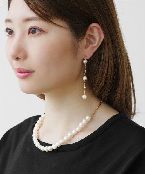 TOCCA / トッカ ピアス・イヤリング | PEARL STATION EARRINGS 淡水バロックパール イヤリング | 詳細12