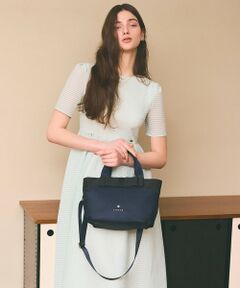 【大人百花掲載】【撥水】RIBBON BRICK TOTE M トートバッグ M