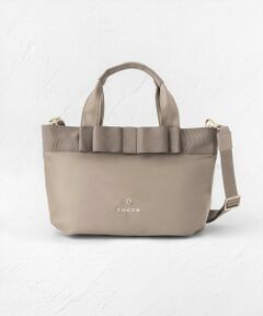 【大人百花掲載】【撥水】RIBBON BRICK TOTE M トートバッグ M