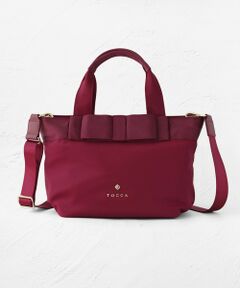 TOCCA / トッカ トートバッグ | 【大人百花掲載】【撥水】RIBBON BRICK TOTE M トートバッグ M