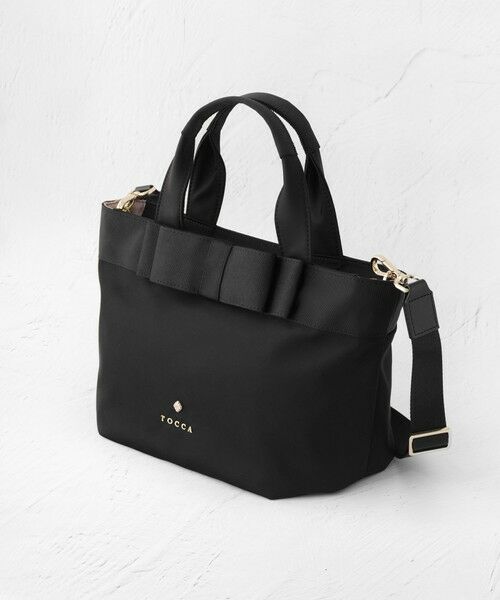 TOCCA / トッカ トートバッグ | 【大人百花掲載】【撥水】RIBBON BRICK TOTE M トートバッグ M | 詳細5