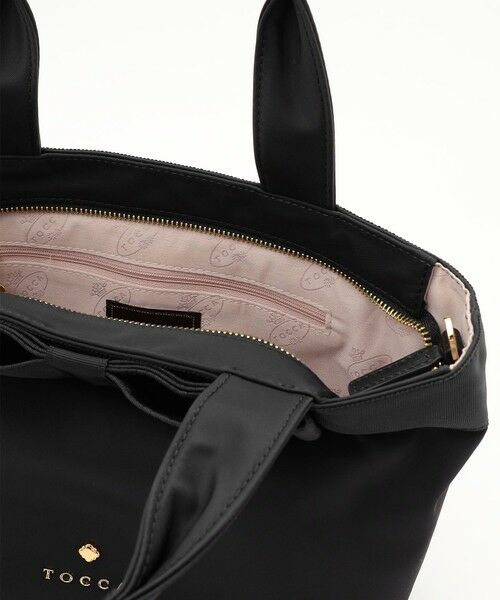 【TOCCA】RIBBON BRICK TOTE M 定番人気トートバッグ 大人百花掲載】【撥水】RIBBON BRICK TOTE M トートバッグ M