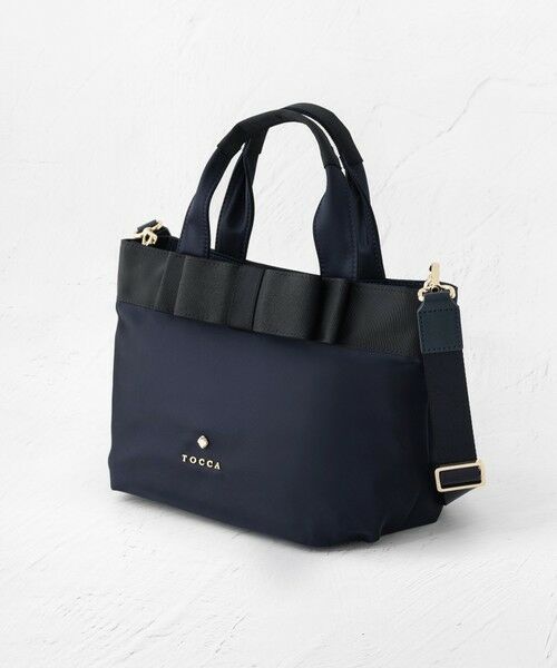 TOCCA / トッカ トートバッグ | 【大人百花掲載】【撥水】RIBBON BRICK TOTE M トートバッグ M | 詳細16