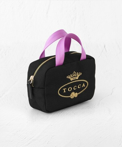 TOCCA / トッカ ポーチ | 【一部カラー撥水】TOCCA LOGO MINIPOUCH BAG ミニポーチバッグ | 詳細2