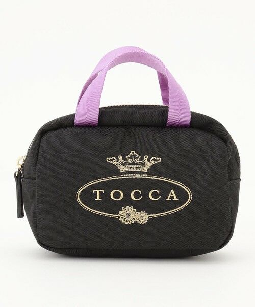 TOCCA / トッカ ポーチ | 【一部カラー撥水】TOCCA LOGO MINIPOUCH BAG ミニポーチバッグ | 詳細3