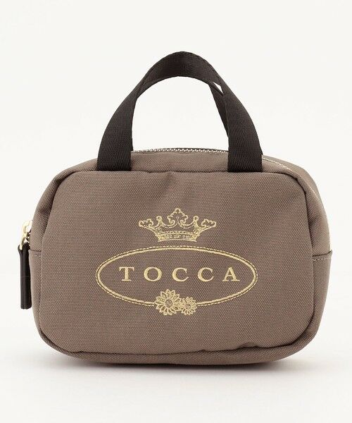 TOCCA / トッカ ポーチ | 【一部カラー撥水】TOCCA LOGO MINIPOUCH BAG ミニポーチバッグ | 詳細5