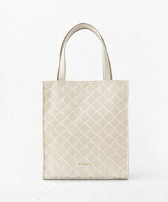 【A4サイズ対応】CHECKER CLOVER EMBROIDERY A4TOTE トートバッグ