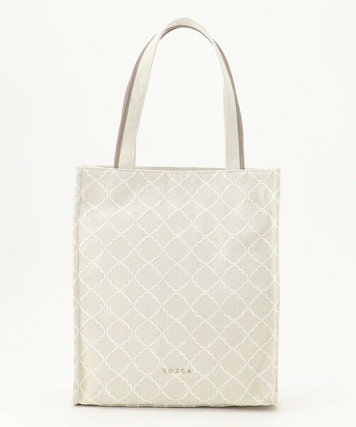 TOCCA / トッカ トートバッグ | 【A4サイズ対応】CHECKER CLOVER EMBROIDERY A4TOTE トートバッグ | 詳細7