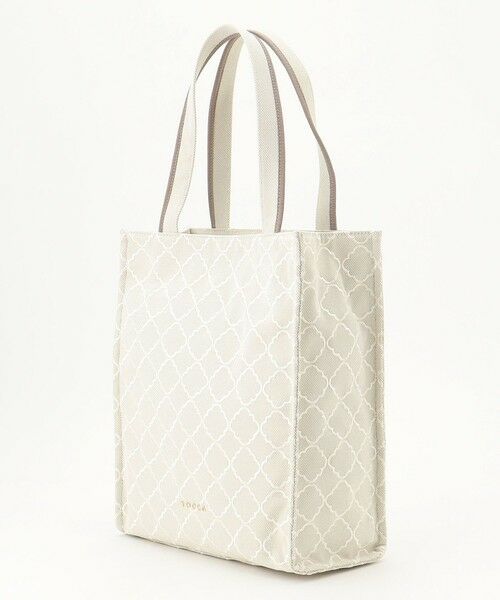 TOCCA / トッカ トートバッグ | 【A4サイズ対応】CHECKER CLOVER EMBROIDERY A4TOTE トートバッグ | 詳細9