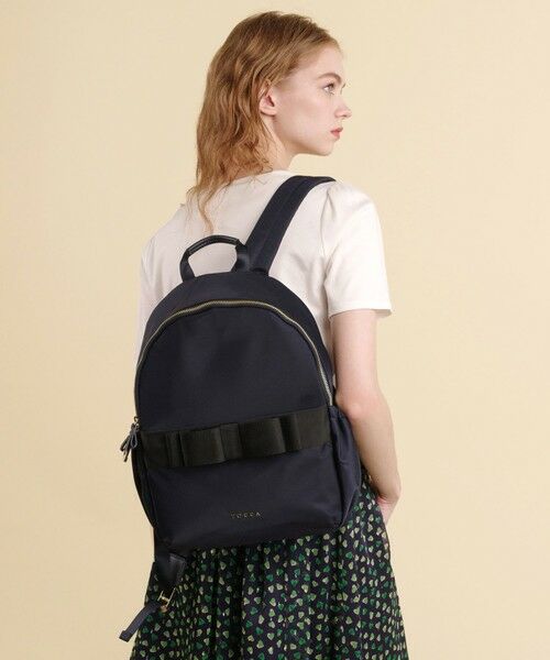 A4サイズ対応・撥水】RIBBON BRICK BACKPACK バックパック （リュック・バックパック）｜TOCCA / トッカ ファッション通販  タカシマヤファッションスクエア