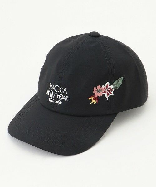 TOCCA / トッカ キャップ | 【UV90%以上カット・吸水速乾・抗菌防臭・接触冷感・サイズ調整可・洗える！】EXOTIC FLORAL LOGOCAP キャップ | 詳細6