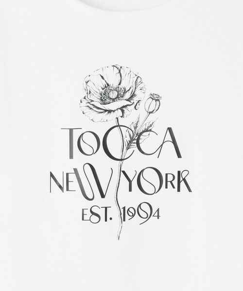 TOCCA / トッカ カットソー | 【接触冷感・UV90%以上カット・洗える！】BLOOM OF TOCCA Tシャツ | 詳細13