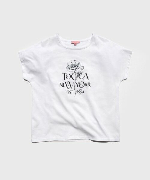 TOCCA / トッカ カットソー | 【接触冷感・UV90%以上カット・洗える！】BLOOM OF TOCCA Tシャツ | 詳細4